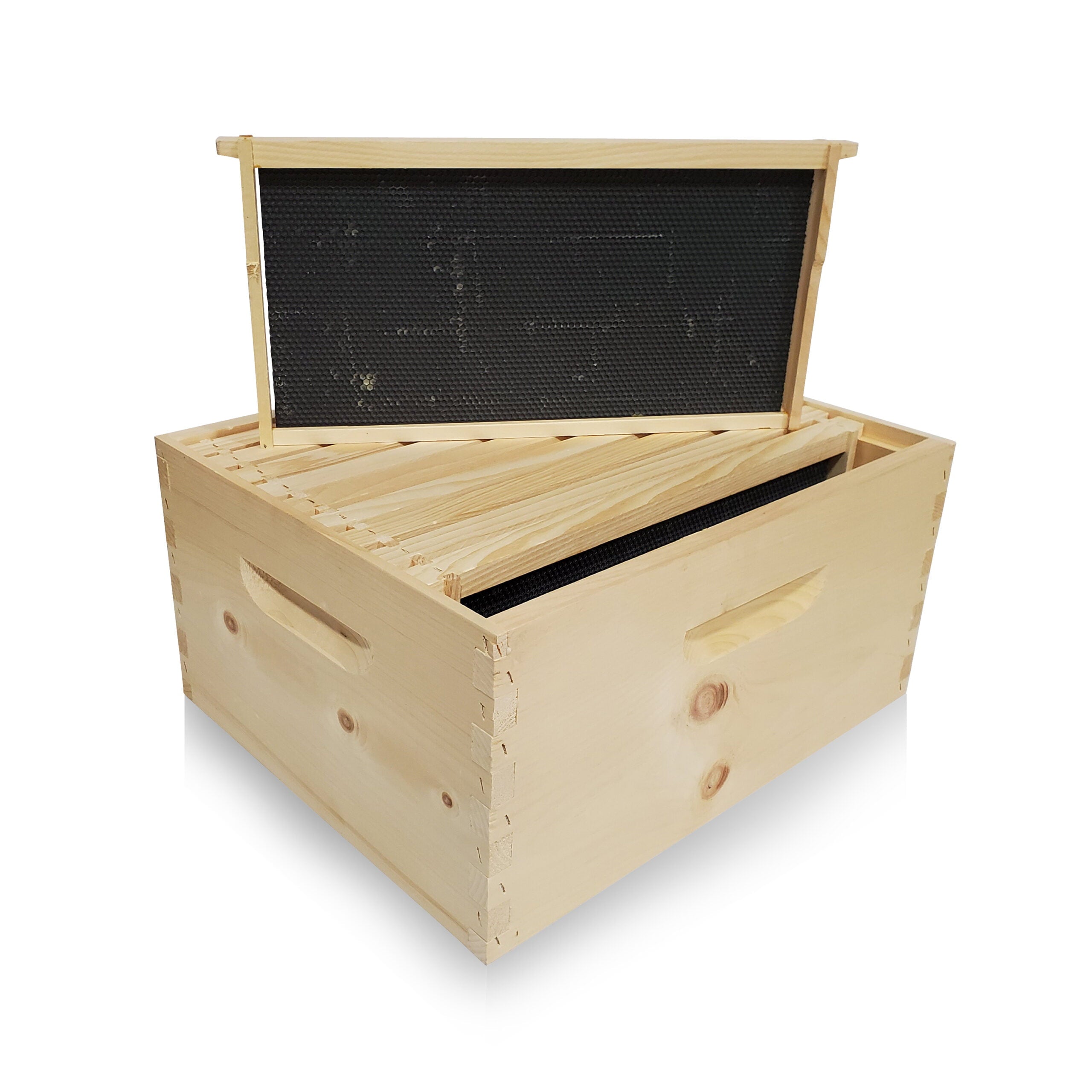Assembled Deep Hive Body with Frames - 10 Frame For beekeeping