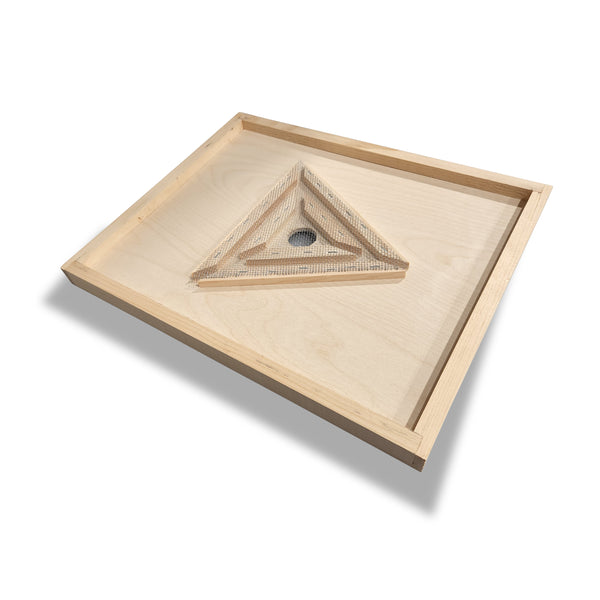 Products Triangle Bee Escape Board - 10 Frame for beekeeping