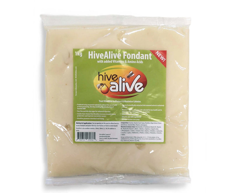Hive Alive Fondant Patty- winter feed for beekeeping